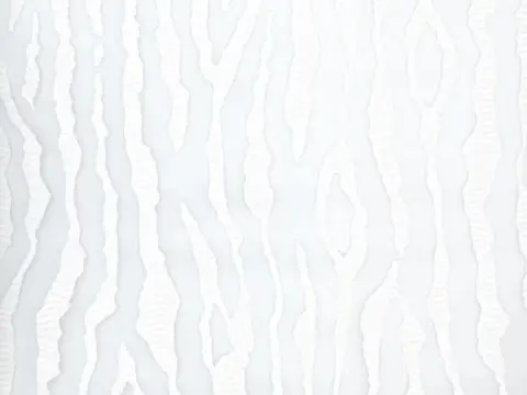 Alendel Tribal sheer fabric swatch in White (100)