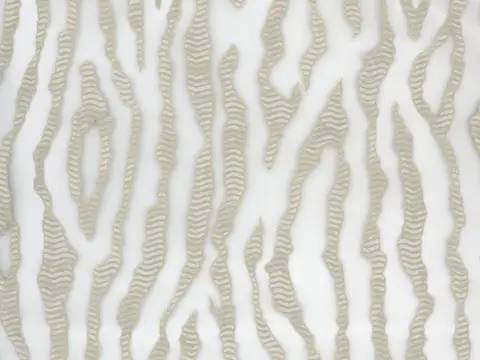 Alendel Tribal sheer fabric swatch in Putty (2014)