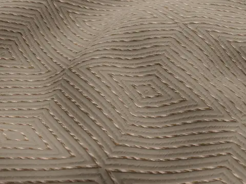 Alendel Ursa drapery fabric swatch in Elk (0349)