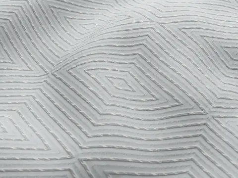 Alendel Ursa drapery fabric swatch in Dove (432)
