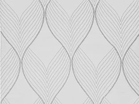 Alendel Veil sheer fabric swatch in Silver (4067)