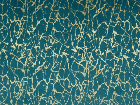 Alendel Versailles drapery fabric swatch in Seaglass (883)