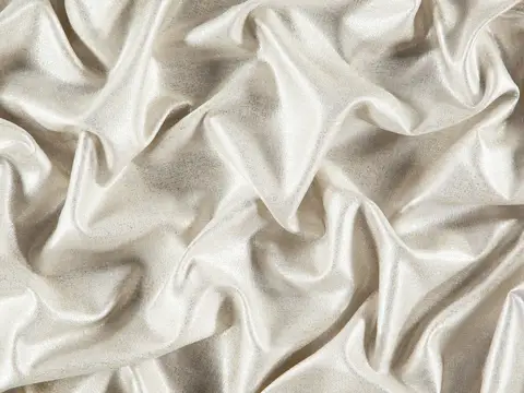 Alendel Victoria drapery fabric swatch in Crystal (114)