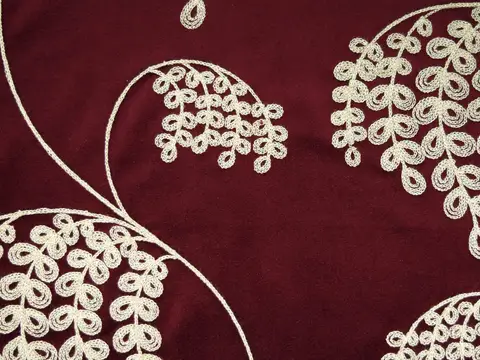Alendel Wisdom drapery fabric swatch in Shiraz (642)