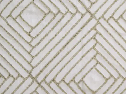 Alendel Yoga drapery fabric swatch in Natural (378)