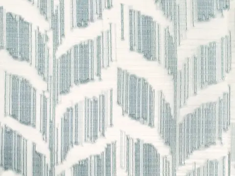 Alendel Zeus sheer fabric swatch in Surf (0896)