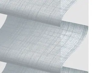 Crestron Telluride shade fabric swatch in Indigo Mood (CSF-TELLURIDE-482-LD)