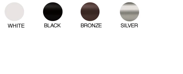 Forest Mercury semi open roller shade finish swatches