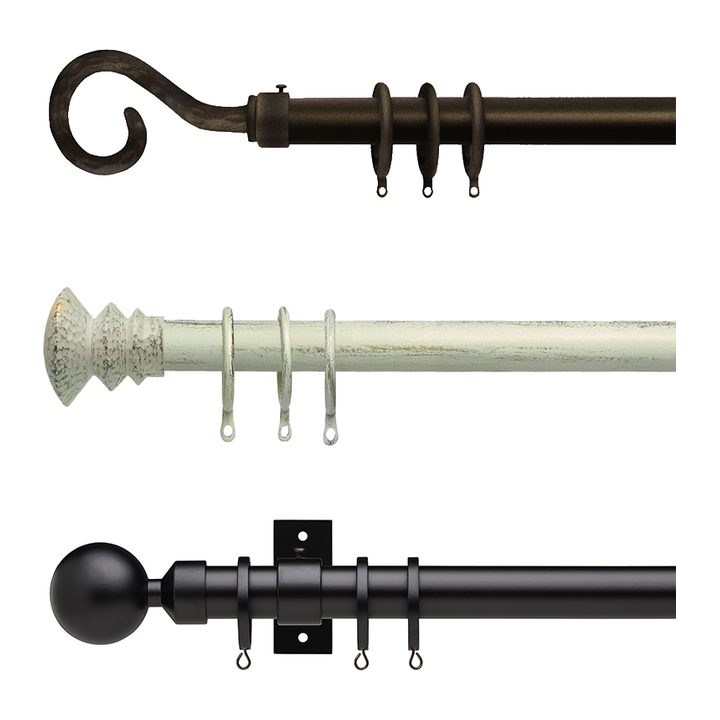 Forest Porto Wrought Iron Pole Sets