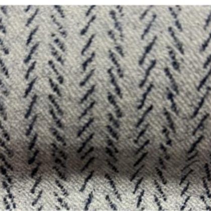 Holland and Sherry Spencer Ink DE13944 melange wool flannel jacquard swatch