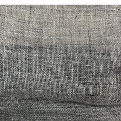 Jean de Merry Mirage Collection Fog Belgian linen sheer swatch