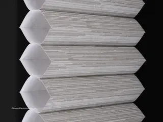Lutron Kyoto <1% shade fabric swatch in Pewter (HC-KYT-PW)