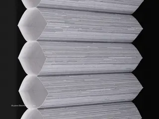 Lutron Kyoto <1% shade fabric swatch in Slate (HC-KYT-SL)