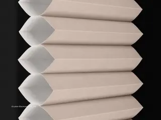 Lutron Madrid <1% shade fabric swatch in Beige (HC-MAD-BE)