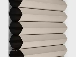 Lutron Madrid Blackout shade fabric swatch in Beige (HC-MAD0-BE)