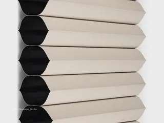 Lutron Madrid Blackout shade fabric swatch in Mushroom (HC-MAD0-MR)