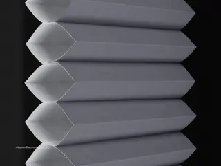 Lutron Madrid <1% shade fabric swatch in Storm (HC-MAD-SM)