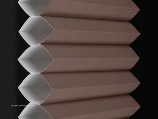 Lutron Madrid <1% shade fabric swatch in Truffle (HC-MAD-TR)