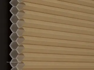 Lutron Monaco Double-Cell Light-Filtering <1% shade fabric swatch in Clay (LF-SLDC-CL)