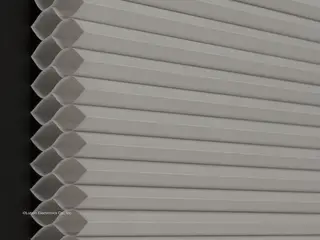 Lutron Monaco Double-Cell Light-Filtering <1% shade fabric swatch in Cloud (LF-SLDC-CO)