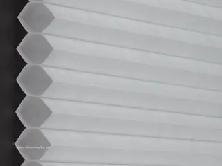 Lutron Monaco Single-Cell Light-Filtering <1% shade fabric swatch in White (LF-SL-WH-V)