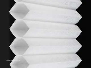 Lutron Oslo <1% shade fabric swatch in Porcelain (HC-OSL-PR)
