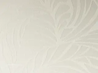 Lutron Pochoir Blackout shade fabric swatch in White (RF-POC0-WH)