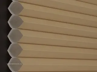 Lutron Rio Single-Cell Light-Filtering <1% shade fabric swatch in Latte (LF-SL-LT)