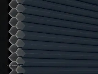 Lutron Rio Double-Cell Light-Filtering <1% shade fabric swatch in Navy (LF-SLDC-NV)