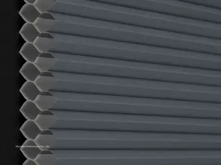 Lutron Rio Double-Cell Light-Filtering <1% shade fabric swatch in Storm (LF-SLDC-SM)
