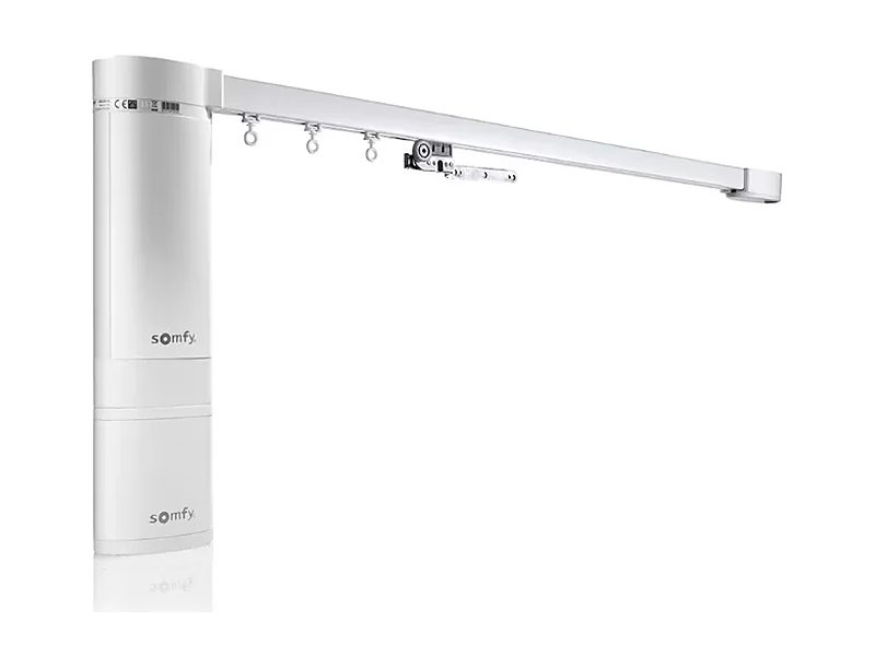 Somfy Irismo 45 WireFree battery drapery track - Somfy product photo