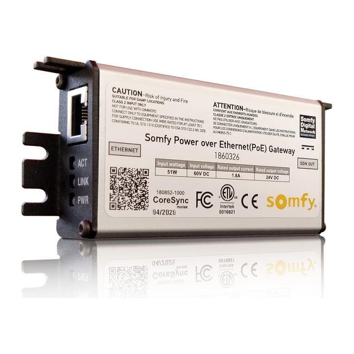 SDN Power over Ethernet (PoE) Gateway