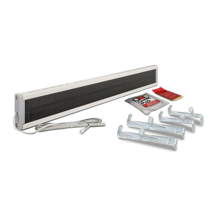 WireFree Li-ion Solar Panel Kit (Includes Solar Panel, Brackets, and Glass Mount Adhesive)