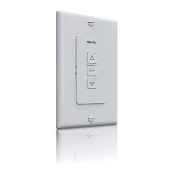 Dry Contact Open, Close, Stop Wall Switch (White)