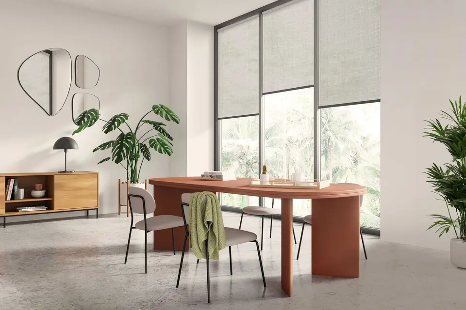 Garda Translucent shade fabric in a room, photo 1 of 3 from TOP Window Covering