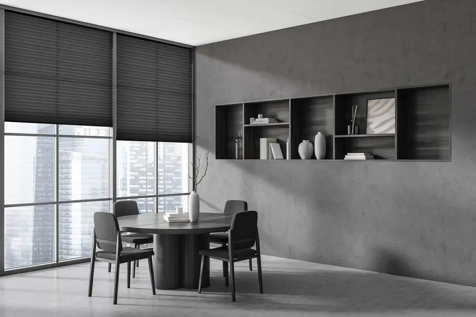 Lonato Translucent shade fabric in a room, photo 1 of 3 from TOP Window Covering