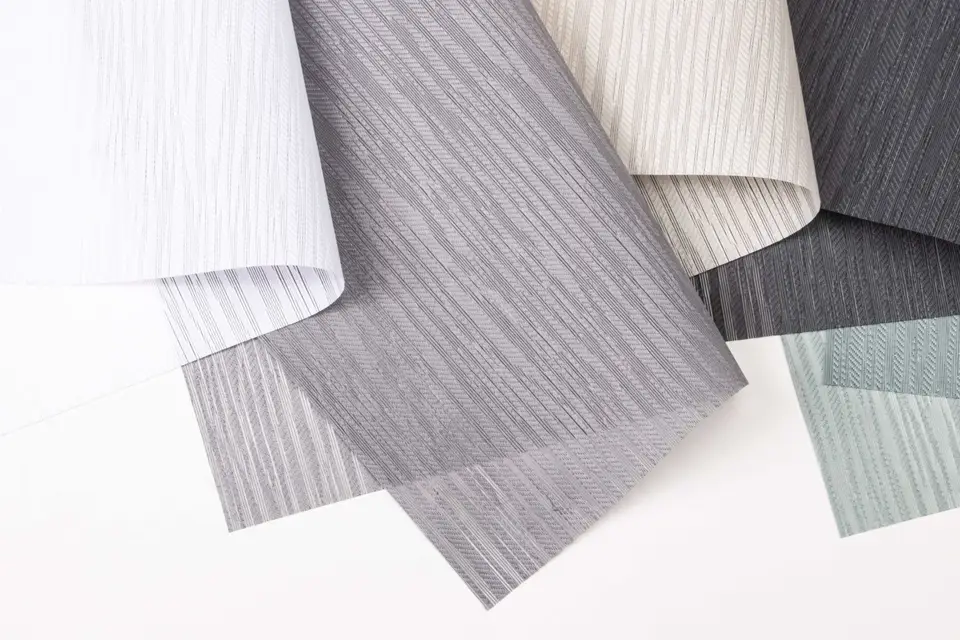 Rimini Transparent shade fabric in a room, photo 3 of 3 from TOP Window Covering