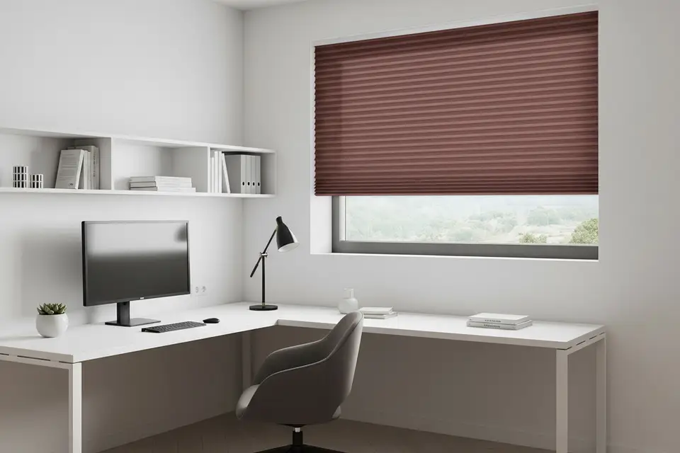 Ripasso Translucent 25 mm shade fabric in a room, photo 1 of 3 from TOP Window Covering