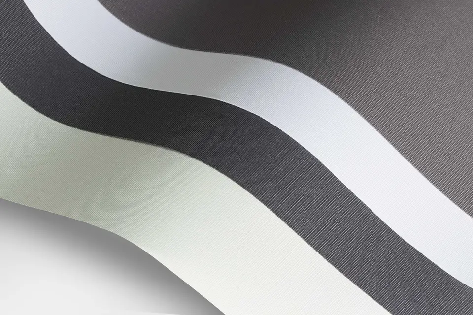 Trento Blackout Color Backing shade fabric in a room, photo 3 of 3 from TOP Window Covering