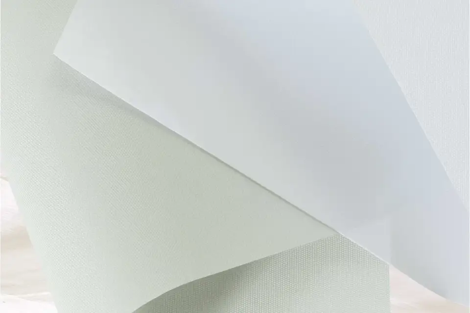 Trento Translucent shade fabric in a room, photo 3 of 3 from TOP Window Covering