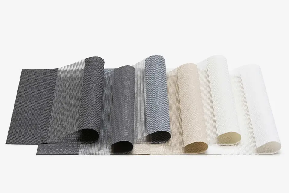 Twinlight C-Screen shade fabric in a room, photo 2 of 3 from TOP Window Covering