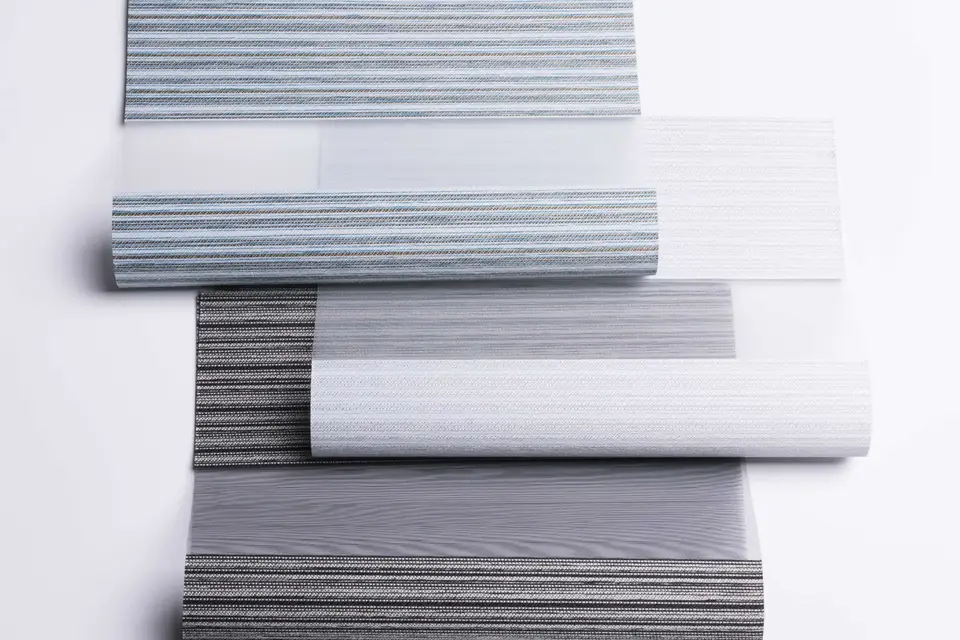 Twinlight Linea shade fabric in a room, photo 3 of 3 from TOP Window Covering