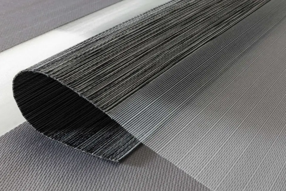 Twinlight Tango shade fabric in a room, photo 3 of 3 from TOP Window Covering
