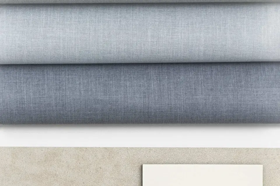 Verona Plus shade fabric in a room, photo 2 of 3 from TOP Window Covering