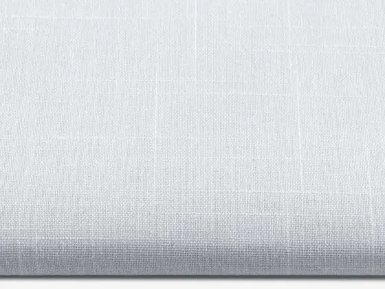 TOP Ancona FR roller shade fabric swatch in Ice White (81000 FR)
