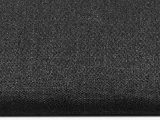 TOP Ancona FR roller shade fabric swatch in Deep Black (81006 FR)