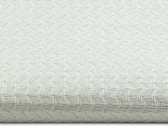 TOP Blues roller shade fabric swatch in Ivory (71001)