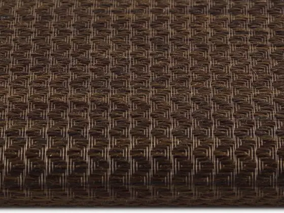 TOP Blues roller shade fabric swatch in Chocolate (71003)