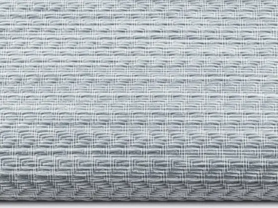 TOP Blues roller shade fabric swatch in Cloud (71005)