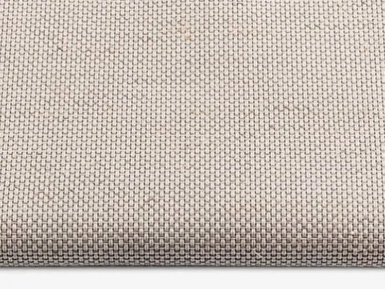 TOP C-Screen Linen 5% roller shade fabric swatch in Beige (CL5-003)